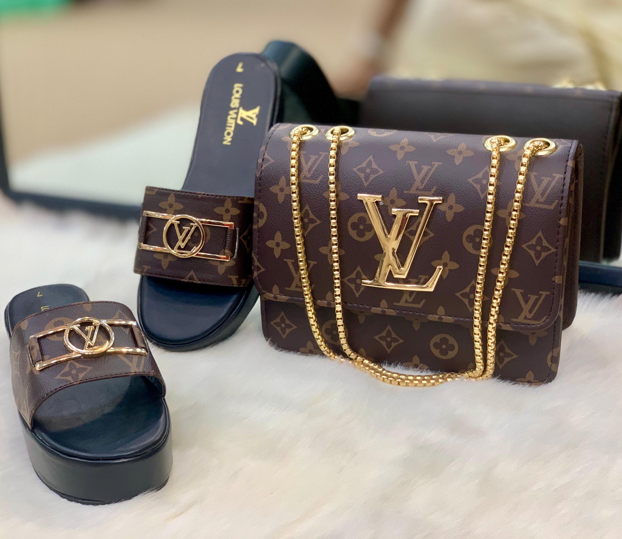 WEDGE & BAG COMBO