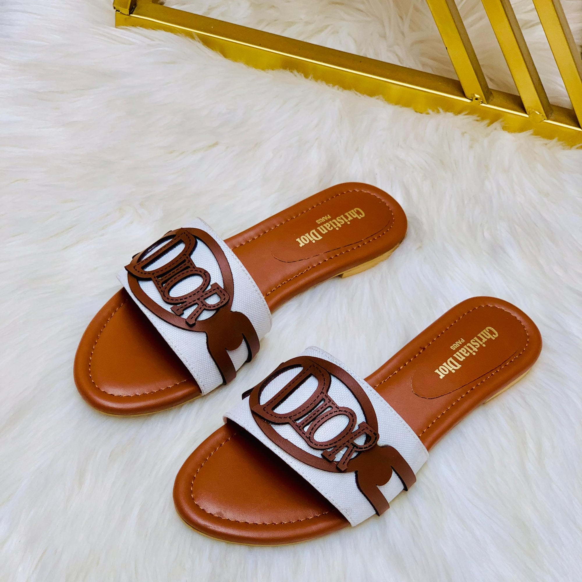 Dìôr Flat Slipper